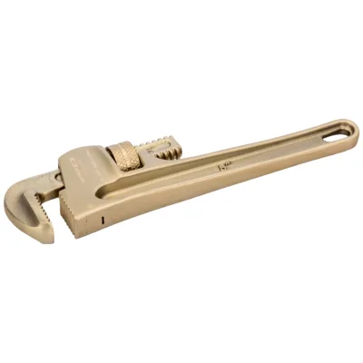 Bahco Besonders robuste 60-mm-Rohrzange aus Aluminiumbronze, funkenfrei, 450 mm