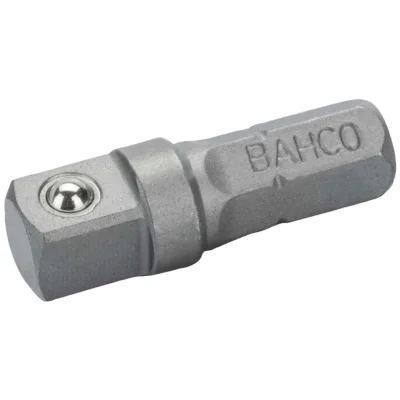 Bahco Verbindungsteil 1/4 Außensechskant auf 1/4 Außenvierkant 25 mm - 1 Stck./Blisterkarte