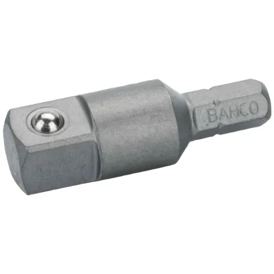 Bahco Verbindungsteil 1/4 Außensechskant auf 3/8 Außenvierkant 38 mm - 1 Stck./Blisterkarte