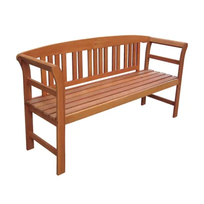 Bank HARLAND mit Rose, 3-Sitzer
