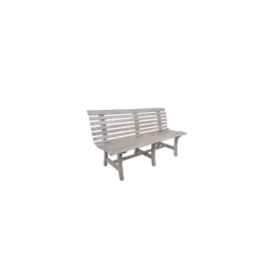 Gardenson Gartenbank Grau 60x82x150 cm