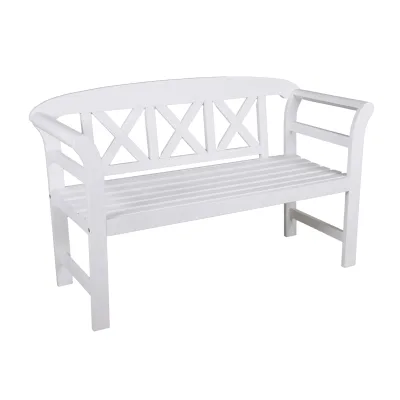 Gardenson Gartenbank Eukalyptusholz 128x80x51 cm