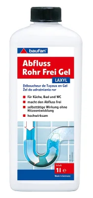 baufan Abfluss Rohr Frei Gel LAXYL