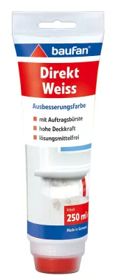 baufan Direkt Weiss Ausbesserungsfarbe