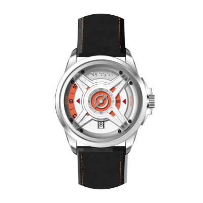 BE COOL Armbanduhr weiß/hellorange BCW02SWO