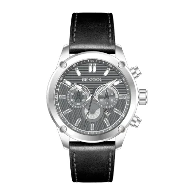 BE COOL Chronograph dunkelgrau/schwarz BCW01DGS