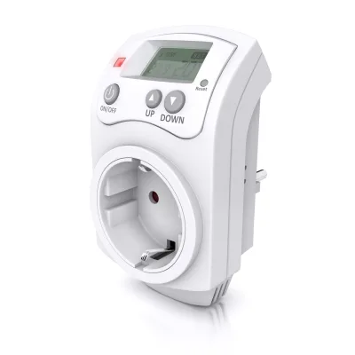 BEARWARE Steckdosen Thermostat programmierbar von 5°-30°C LCD Display mit Statusanzeige
