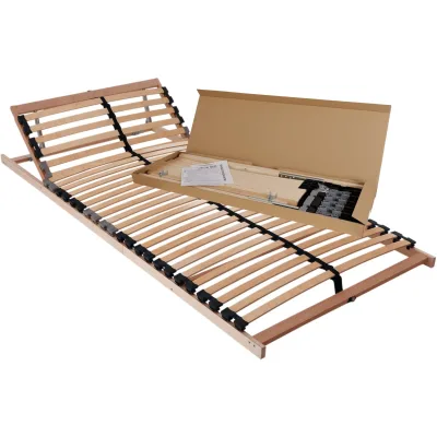 BeCo Easy Star Lattenrost verstellbar – Individuell anpassbares Kopfteil, ideal für alle Matratzenarten, stabil, langlebig, für hohen Schlafkomfort 100 x 200 cm