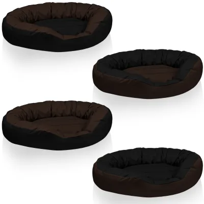 BedDog® Hundebett SUNNY 4in1 oder einfarbig, waschbar, mit Rand, Hundekissen