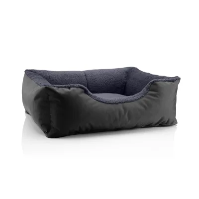 BedDog Hundebett TEDDY Hundesofa waschbares Hundebett mit Rand Hundekissen