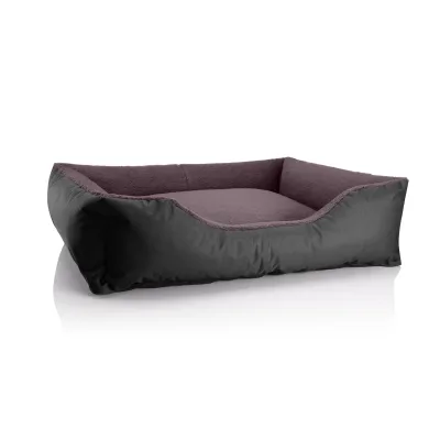 BedDog Hundebett TEDDY Hundesofa waschbares Hundebett mit Rand Hundekissen