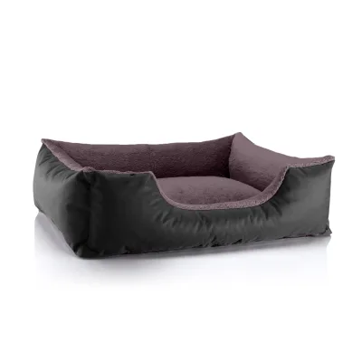 BedDog Hundebett TEDDY Hundesofa waschbares Hundebett mit Rand Hundekissen