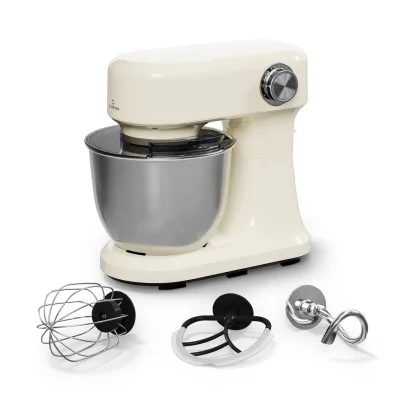 Bella Evo Küchenmaschine   Planetarisches Rührsystem   3 Rühraufsätze   1500 W   5 l Creme