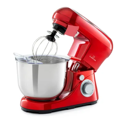 Bella Pico 2G Küchenmaschine 1300W 1,7PS 6 Stufen 5 Liter Rot