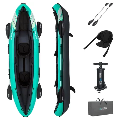 Bestway Hydro Force Ventura Elite X2 Kajak Set für 2 Personen 330 cm Kayak