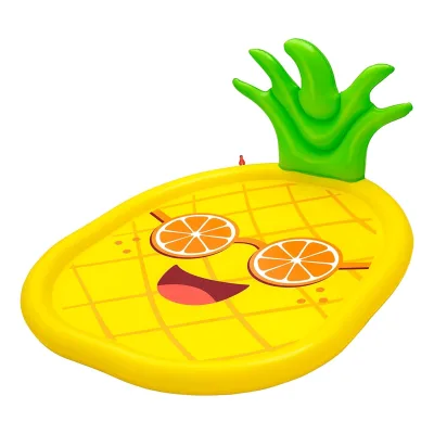 Bestway - Wassermatte - Sunny Pineapple (196x165cm) Wasserspaß Wassersprinkler