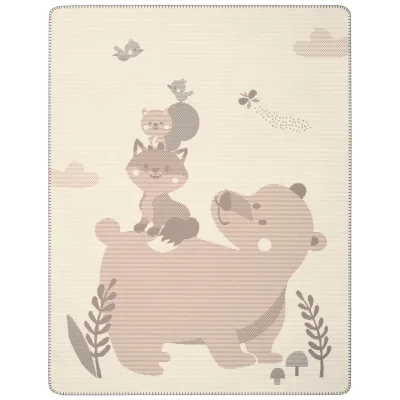 Biederlack Babydecke Foxy&Friends