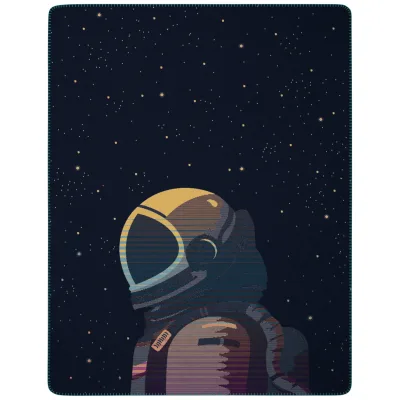 Biederlack Kinder- und Jugenddecke Astronaut