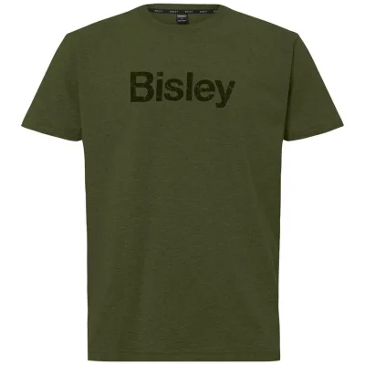 Bisley Workwear Bisley Cotton-T-Shirt mit Logo 298060 Gr. S grün