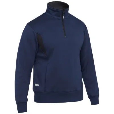 Bisley Workwear Bisley Fleece-Zip-Sweater RAWSON 264150 Gr. 3XL navy