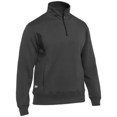 Bisley Workwear Bisley Fleece-Zip-Sweater RAWSON 264150 Gr. S grau