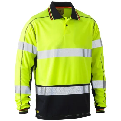 Bisley Workwear Bisley Langarm-Poloshirt BRAIDON 276510 Gr. L gelb