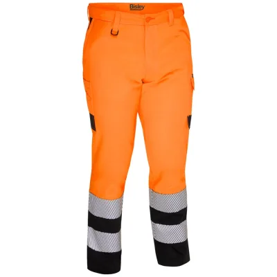 Bisley Workwear Bisley Warnschutz-Bundhose TAPED 281100 Gr. 54 orange/navy