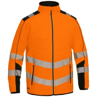 Bisley Workwear Bisley Warnschutz-Softshelljacke ROBEY 276530 Gr. L orange