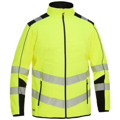 Bisley Workwear Bisley Warnschutz-Softshelljacke ROBEY 276530 Gr. XL gelb