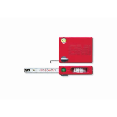 BMI Taschenbandmaß X4 mit Innenmessung und Zirkelfunktion Länge 3m weisslackiert