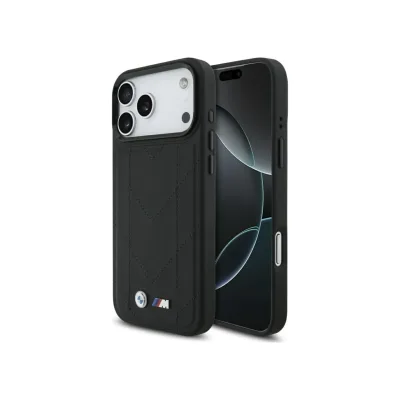 BMW M Quilted Design Schutzhülle kompatibel mit iPhone 17 Pro