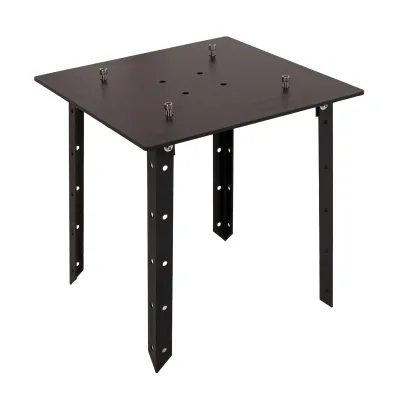 Bodenplatte für XXL-Sonnenschirm MCW-D20, A96 und Capri Pro, Bodenanker Pfostenträger Sonnenschirmständer, Metall 24kg