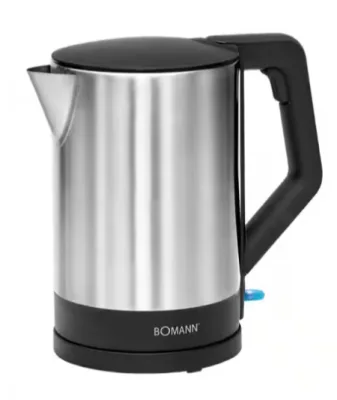 Bomann Wasserkocher WKS 3002 CB Schwarz-Inox