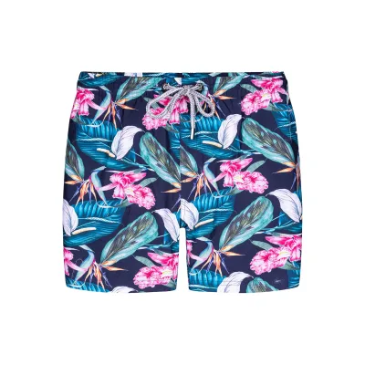 Bondi Joe Herren Badeshorts Premium Badehose Roscoe Green 1er Pack