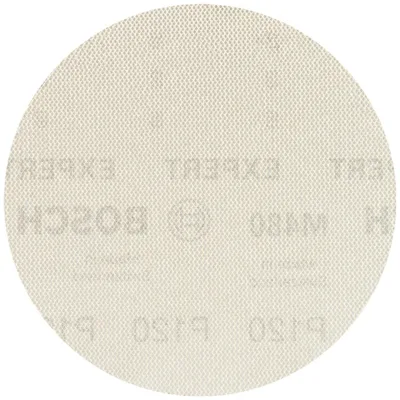 Bosch EXPERT M480 Schleifnetz für Exzenterschleifer, 150 mm, K 120, 5 Stück