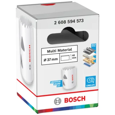 Bosch Lochsäge mit Gewinde Multi Material, 37 x 40 mm