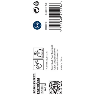 Bosch PRO Metal HSS-G Spiralbohrer, 8,1 x 75 x 117 mm, 5-tlg.