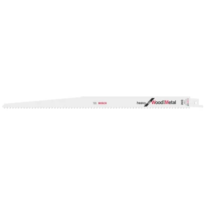 Bosch Säbelsägeblatt S 1411 DF, Heavy for Wood and Metal, 2er-Pack