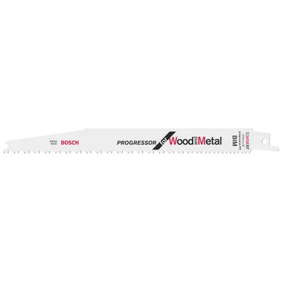 Bosch Säbelsägeblatt S 3456 XF, Progressor for Wood and Metal, 5er-Pack