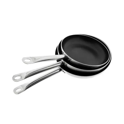 Bratpfannen 3er Set mit Antihaftbeschichtung – ø26/28/30 cm
