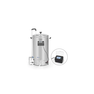 Brauheld Pro Maischekessel 2500W 35L 30-100°C Umwälzpumpe Edelstahl 35 Liter