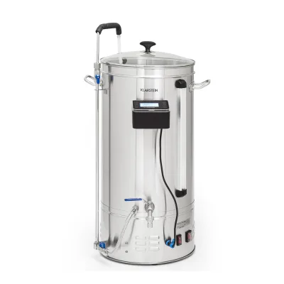 Brauheld Smart 45 Maischekessel 2500W 45L 100°C Umwälzpumpe Edelstahl Edelstahl 45 Liter