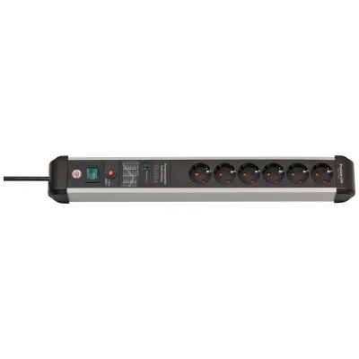 Brennenstuhl Überspannungsschutz-Steckdosenleiste Premium-Protect-Line 60.000A 6-fach 5m H05VV-F 3G1,5