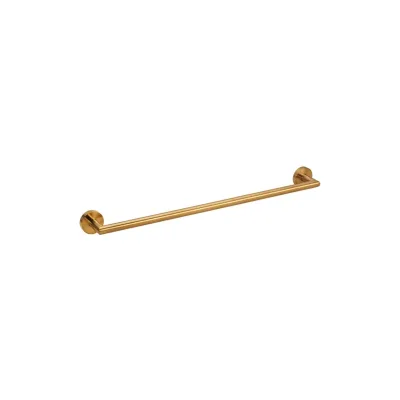 Brillantbad BABLO Handtuchhalter Messing Gold matt 65x655x55 mm für Bad & Küche >> zum Bohren oder Kleben*