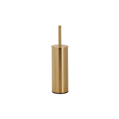 Brillantbad BABLO WC-Bürstengarnitur Messing Gold matt 105x95x380 mm für Bad & WC >> zum Bohren