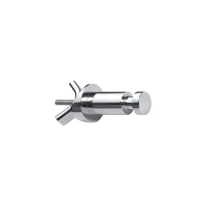Brillantbad BAWELL Heizkörperhaken Messing Chrom 80x32x32 mm für Bad & Küche >> zum Festschrauben