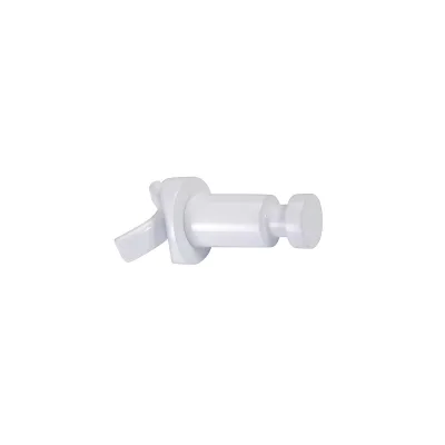 Brillantbad BAWELL Heizkörperhaken Messing Komaxit Weiß 80x32x32 mm für Bad & Küche >> zum Festschrauben