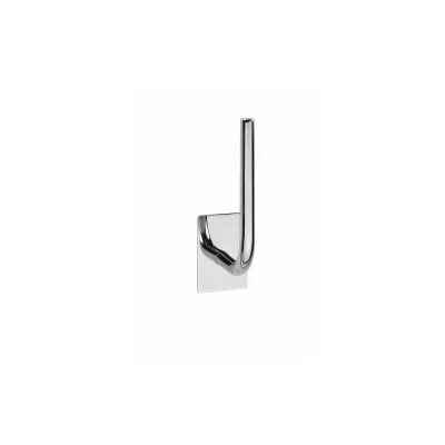 Brillantbad BEASY Reservepapierhalter Edelstahl poliert 74x45x180 mm für Bad & WC >> zum Kleben