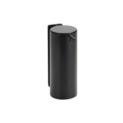 Brillantbad BEASY Seifenspender Edelstahl Schwarz 120x66x165 mm, 300 ml für Bad & Küche >> zum Kleben