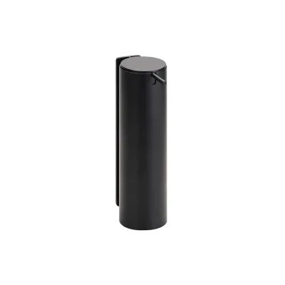 Brillantbad BEASY Seifenspender Edelstahl Schwarz 120x66x235 mm, 500 ml für Bad & Küche >> zum Kleben